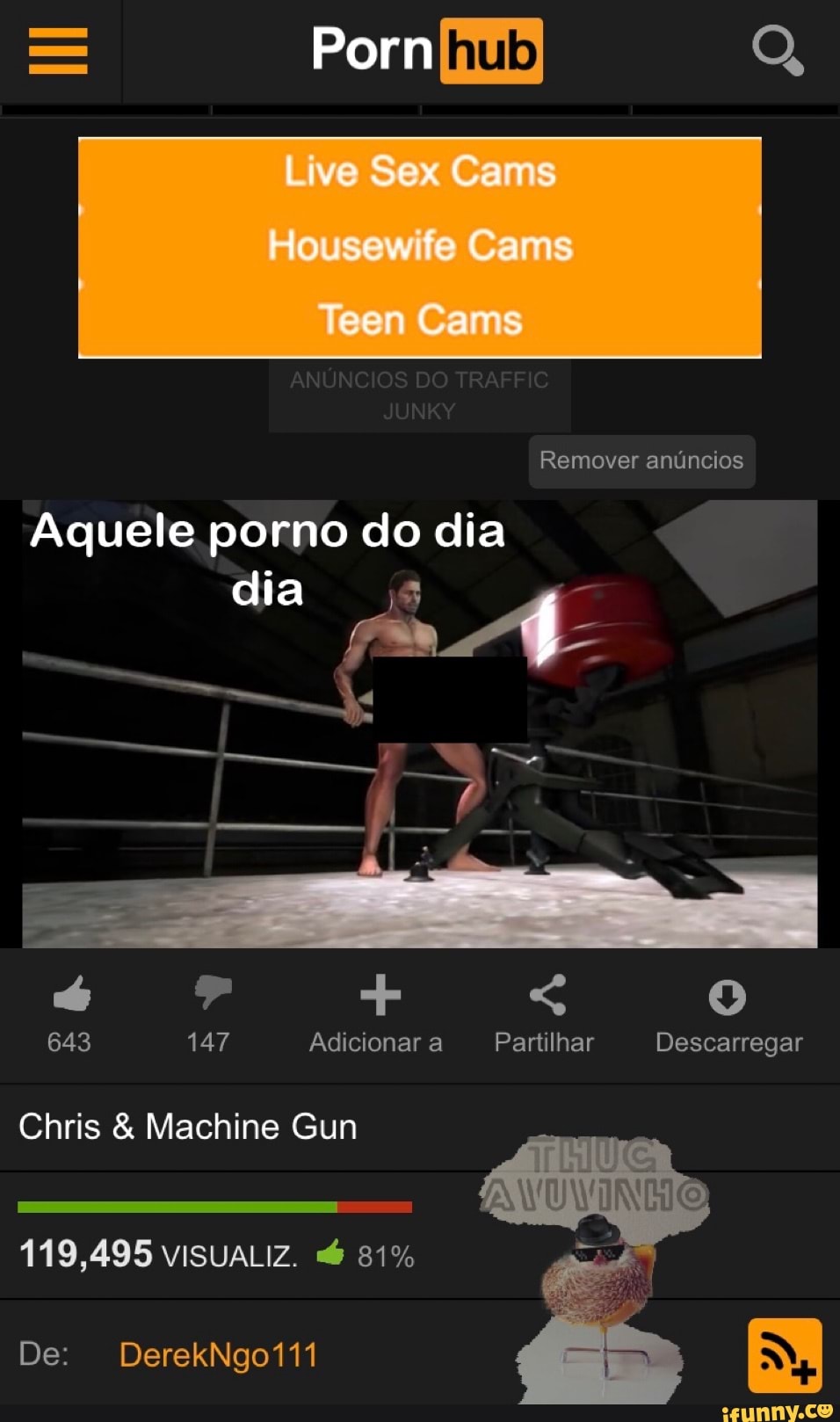 Remover anúncios
Aquele porno do dia
dia 5