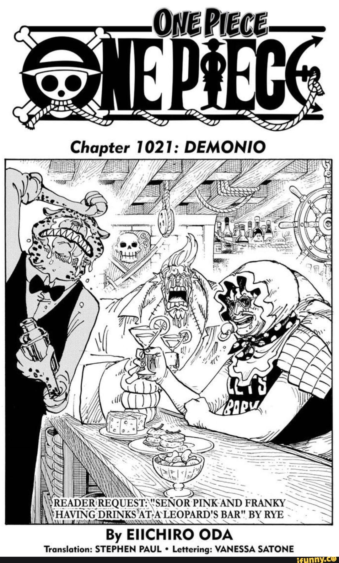 One Piece Chapter 1021: Demonio, Page 14