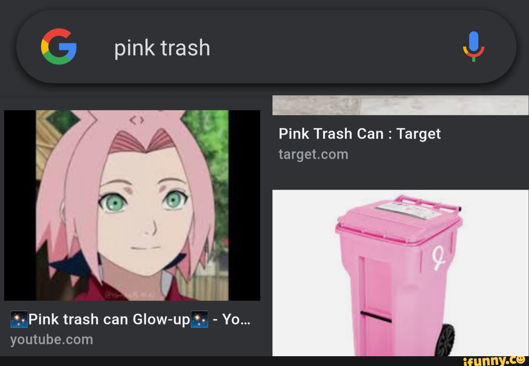 Pink Trash Can : Target