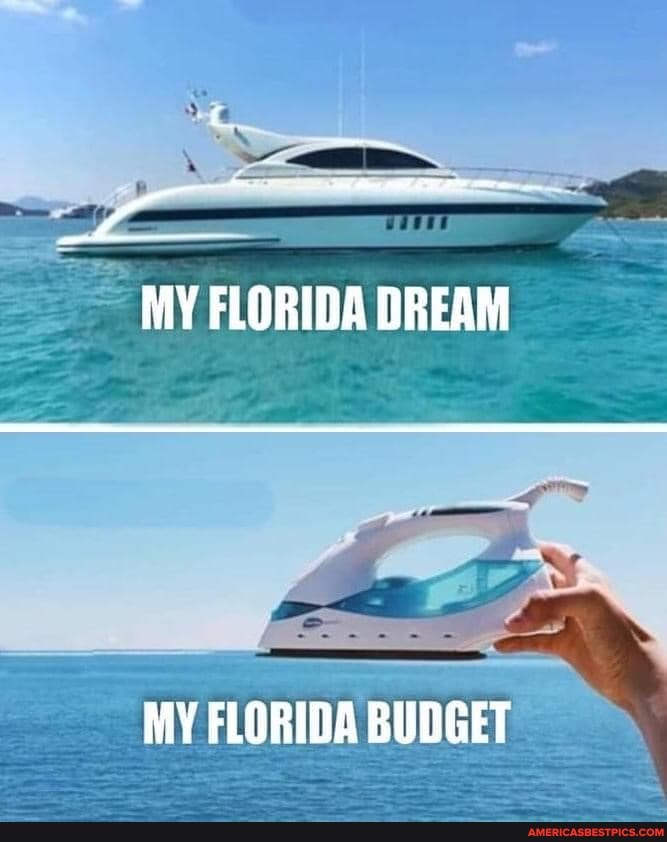 MY FLORIDA DREAM
MY FLORIDA BUDGET