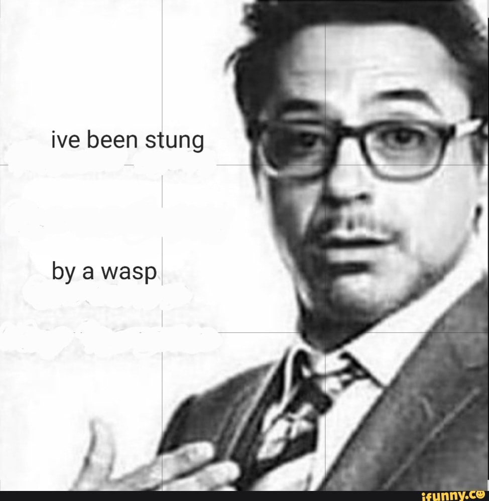 Ive been stung by a wasp - iFunny