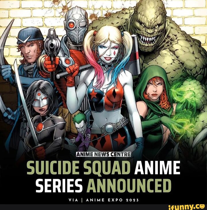 Warner Bros. Announces Suicide Squad Anime Series (Photos)