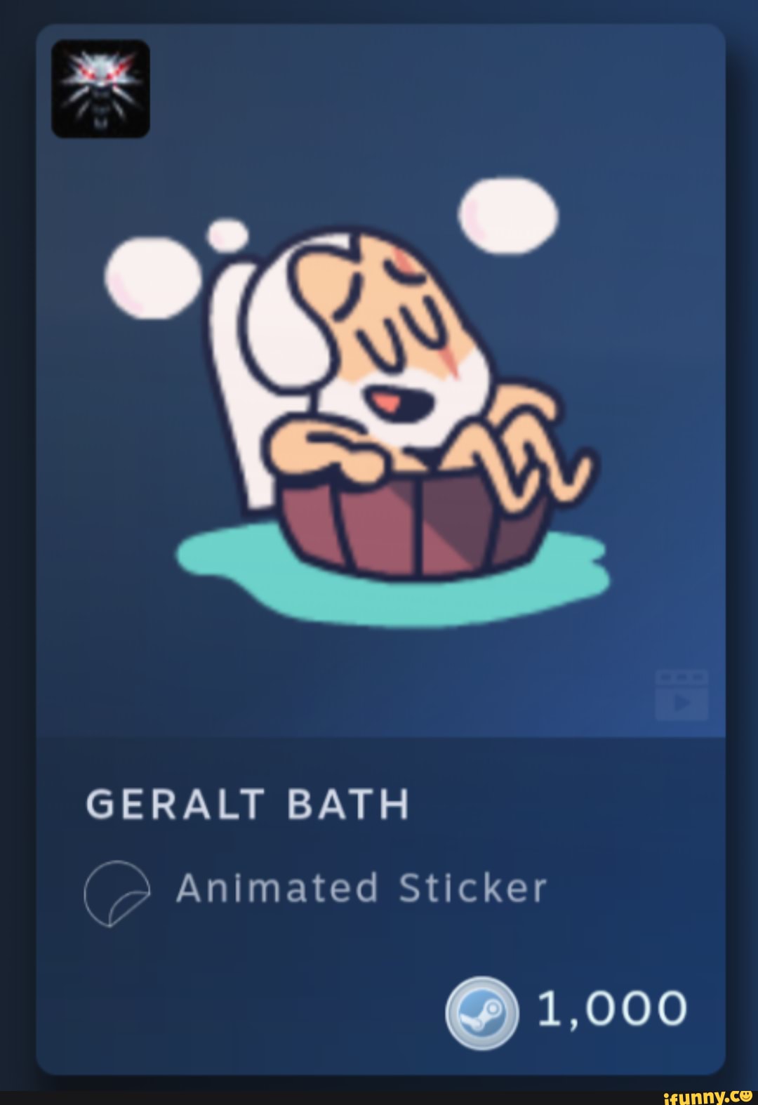 GERALT BATH
Animated Sticker
1,000