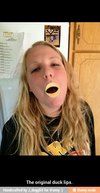 The original duck lips.