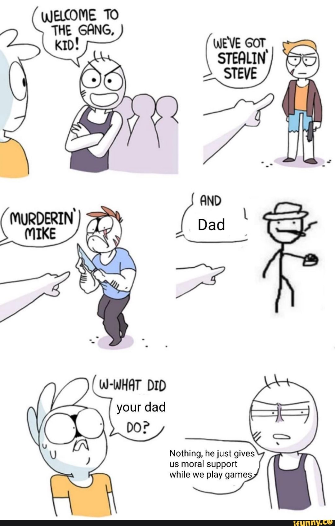 WELCOME TO
GANG, THE