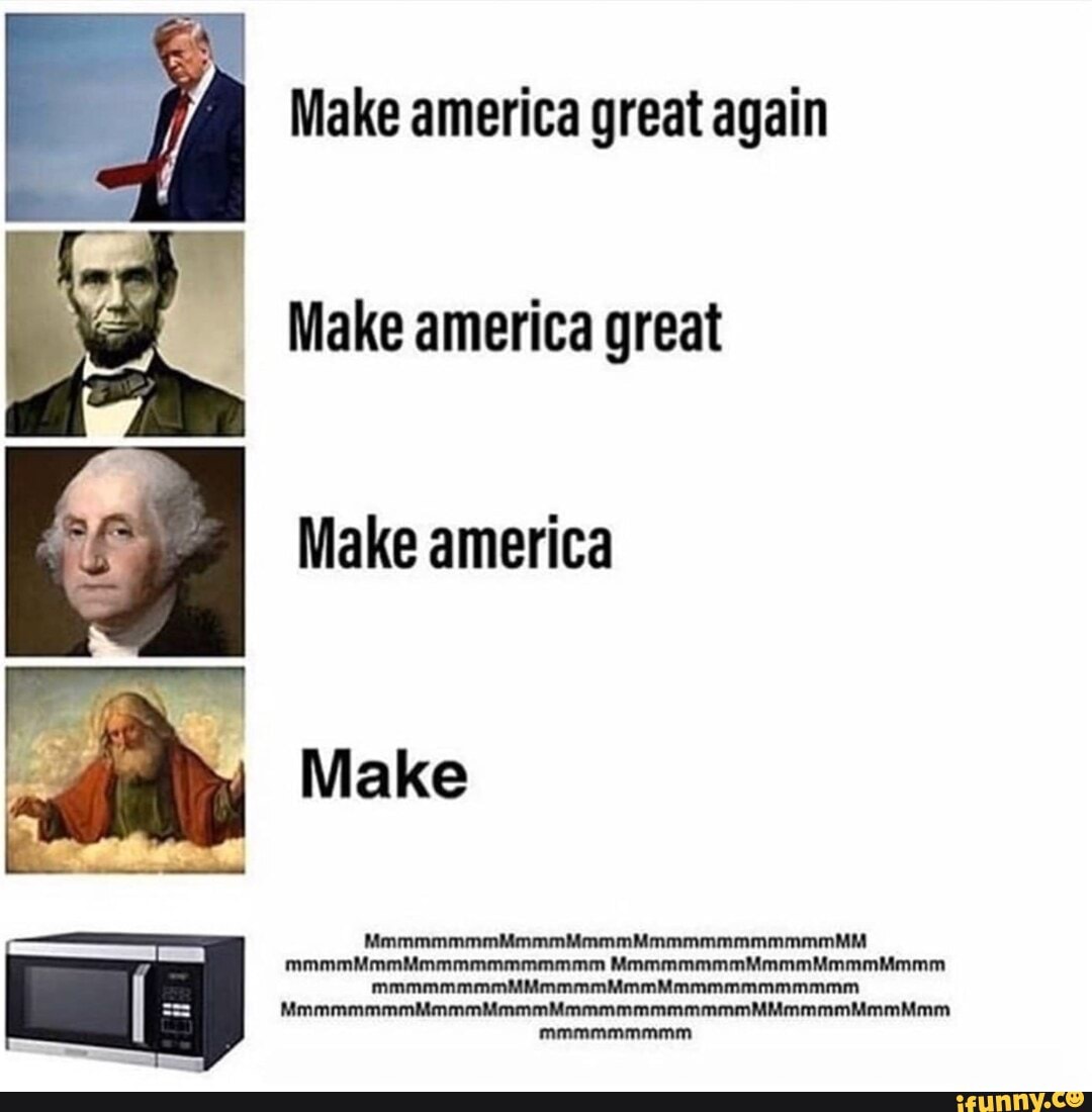 [/ Make america great again
Make america great
Make america