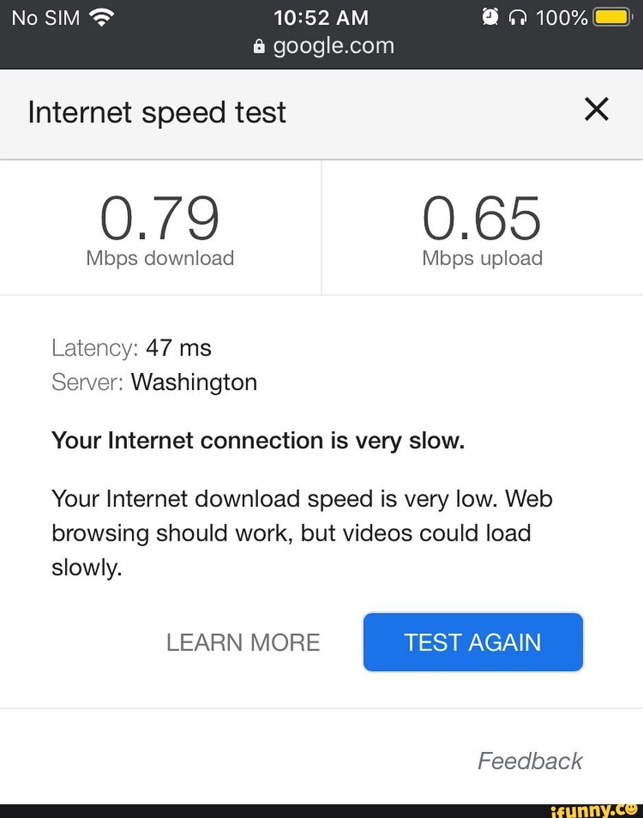 internet speed test download and upload