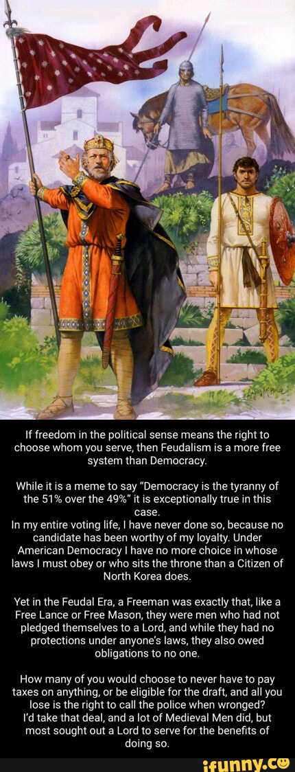 If freedom in the political sense means the right to choose whom 