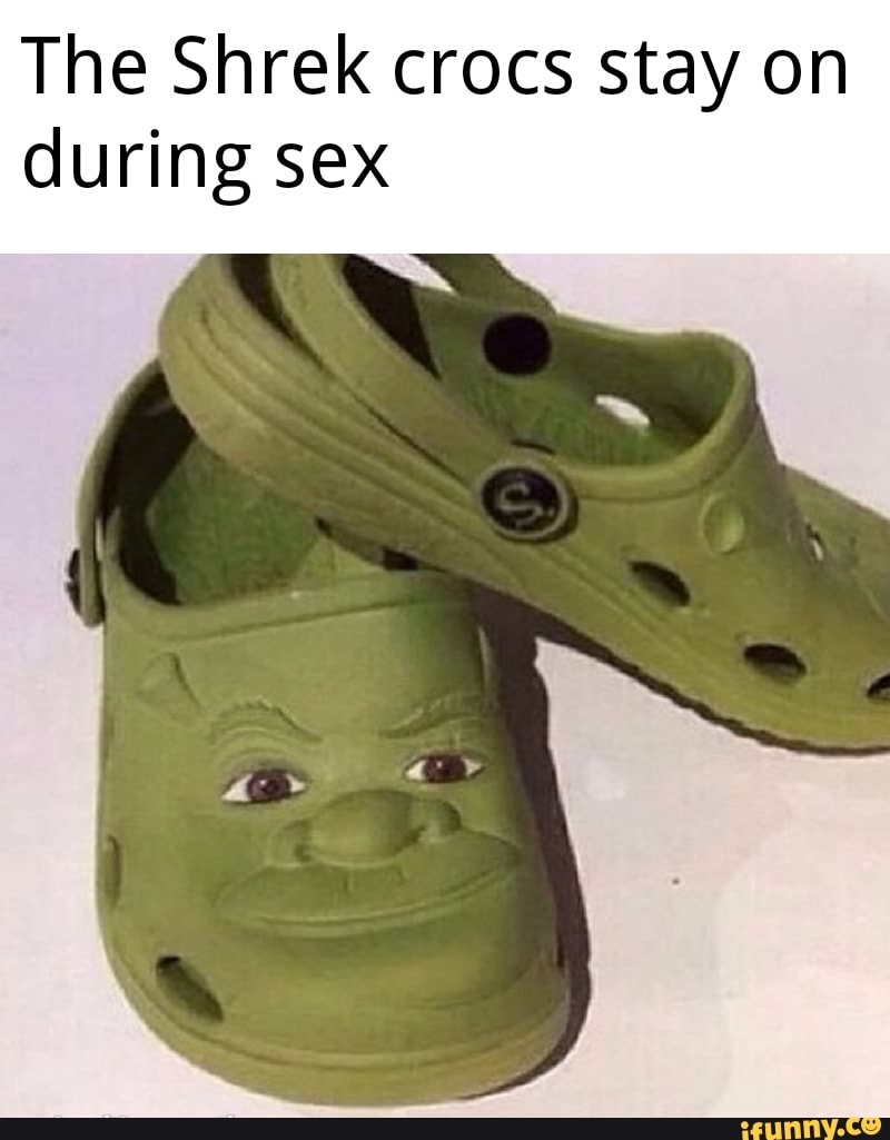 shrek crocs