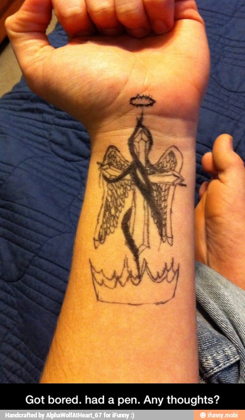 Got bored. had a pen. Any thoughts? - Got bored. had a pen. Any thoughts?
