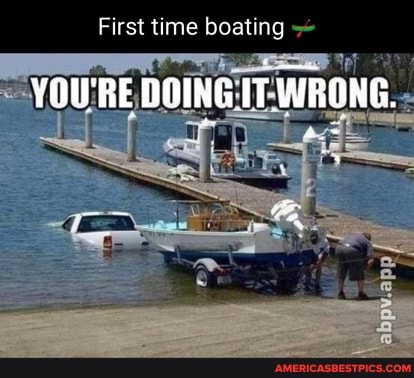 First lime boating
YOU'RE DOING IT WRONG.