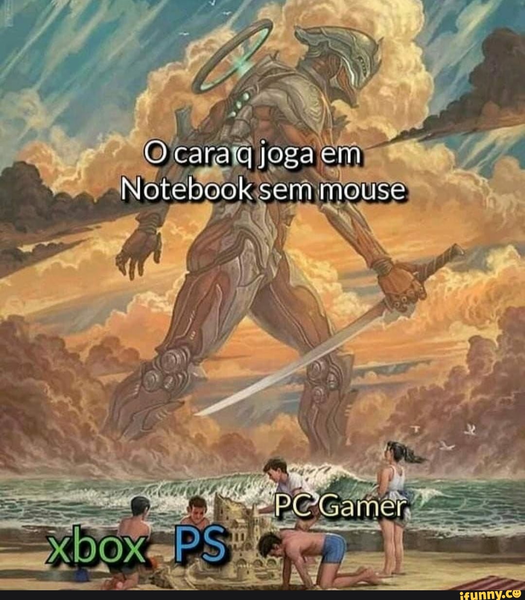 em
Notebook sem MOUSC
