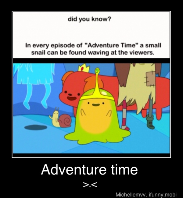 adventure time snail