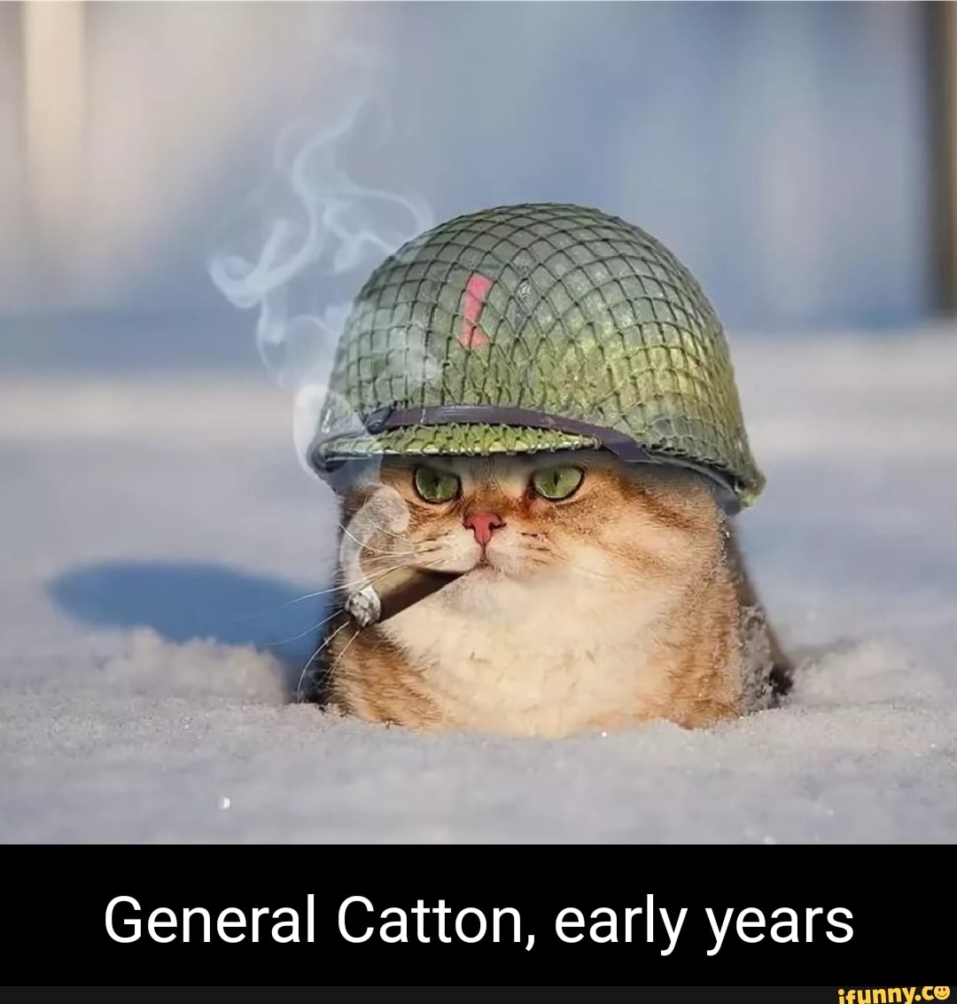 General Catton, early years - iFunny
