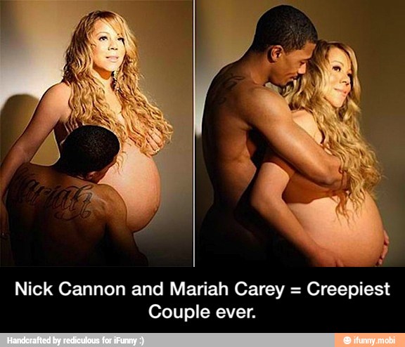 Nick Cannon and Mariah Carey =
Creepiest
Couple ever. - Nick Cannon and Mariah Carey = Creepiest Couple ever.