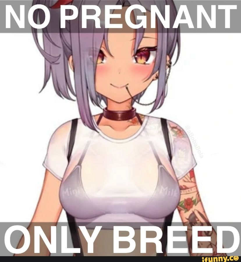 NO PREGNANT ONLY BREED - iFunny