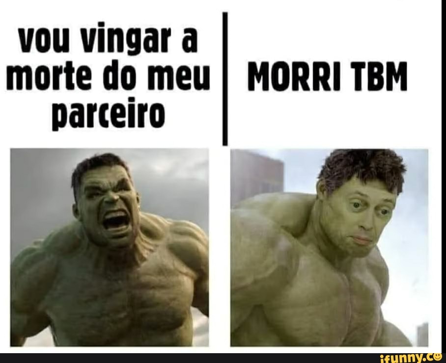 vou vingar a morte do meu I MORRI TBM parceiro