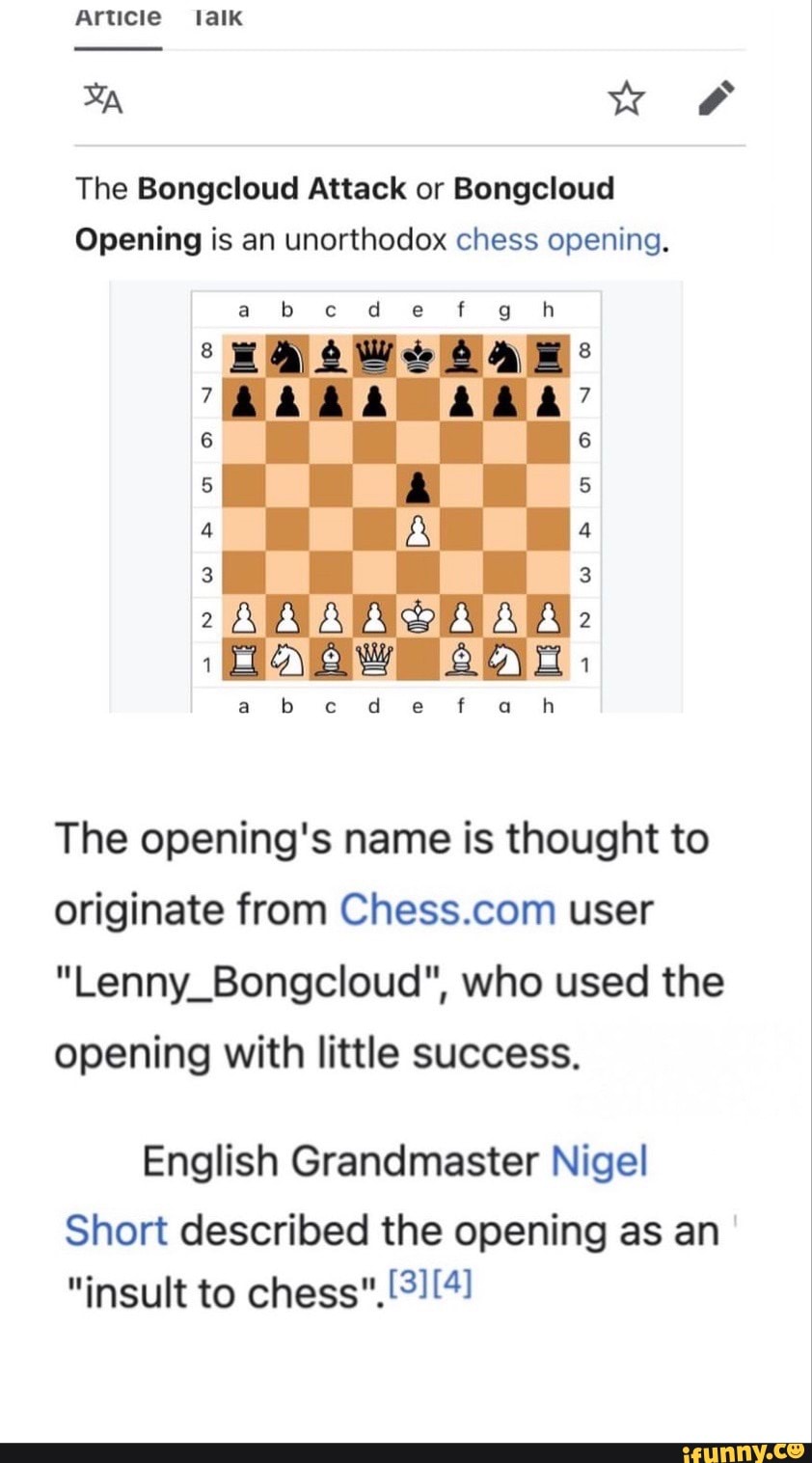 You've heard of the Bongcloud, you've had your Mbembes reversed, but have  you seen the final boss of chess openings? : r/AnarchyChess