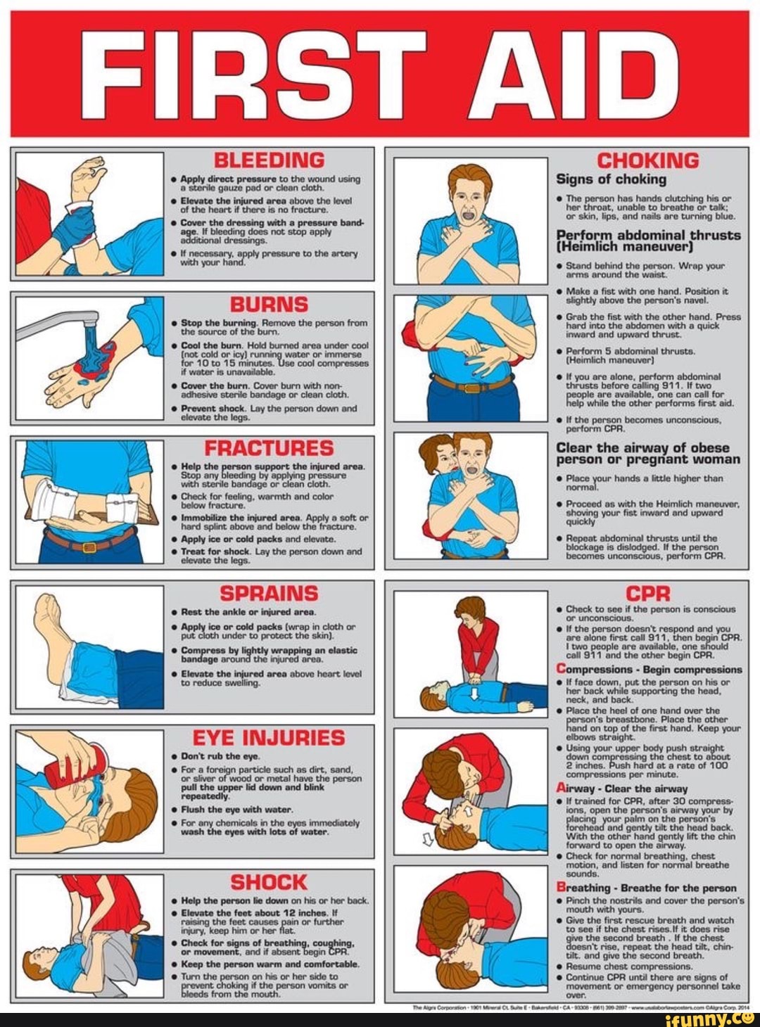 FIRST Al BLEEDING Apply direct pressure to the wound using sterile ...