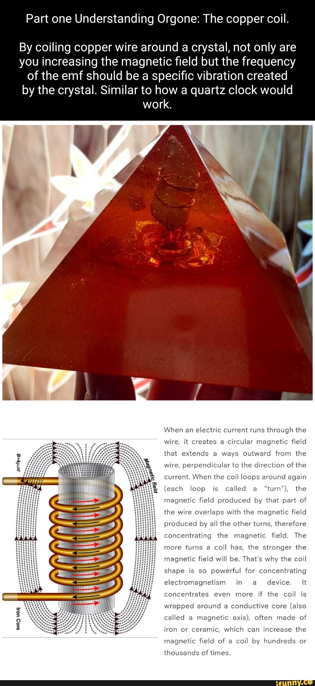 Part one Understanding Orgone The copper coil. By coiling copper wire