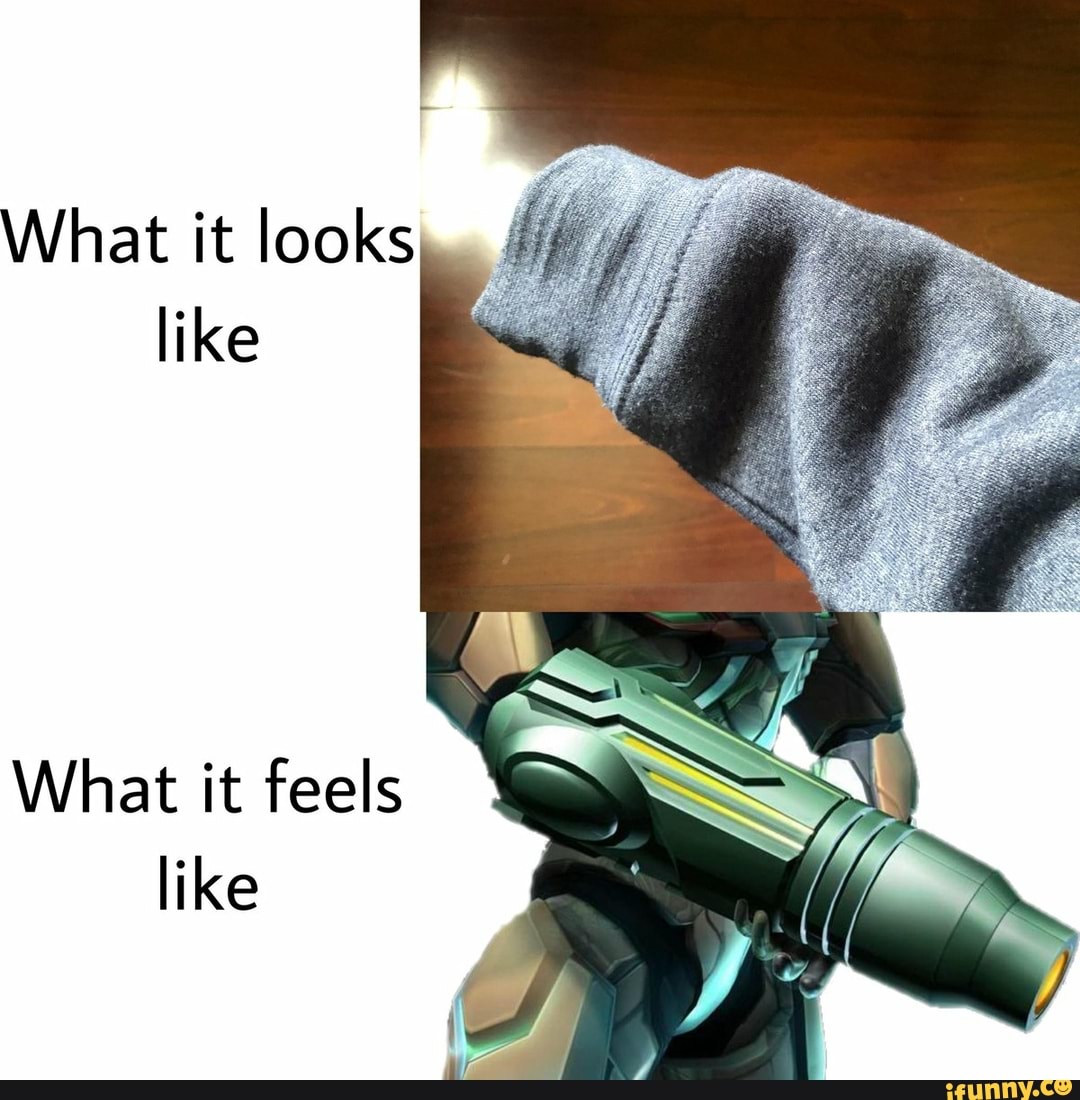 What it looks like
What it feels like