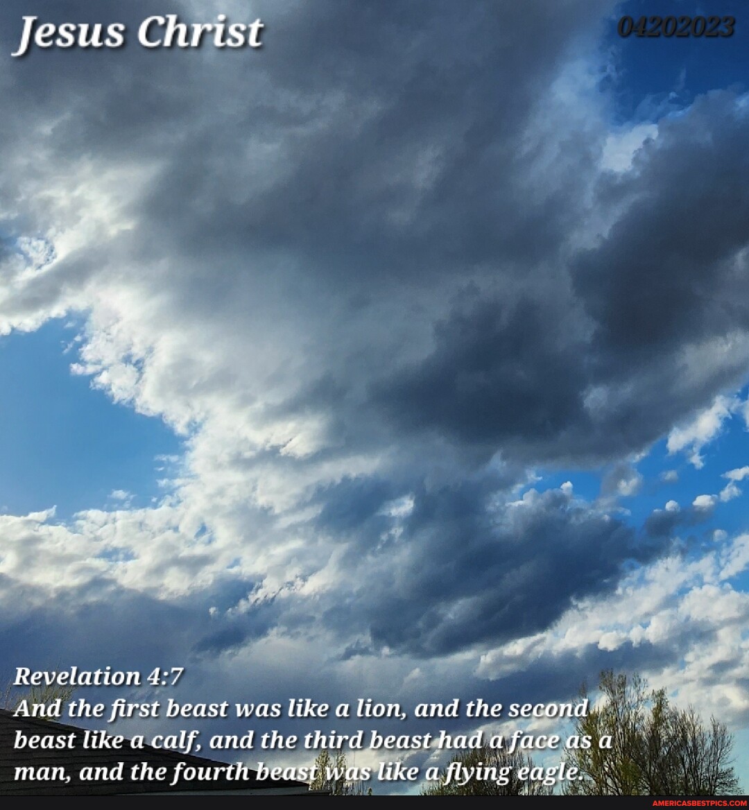 Jesus Christ Revelation And the first beast was like a lion, and the ...