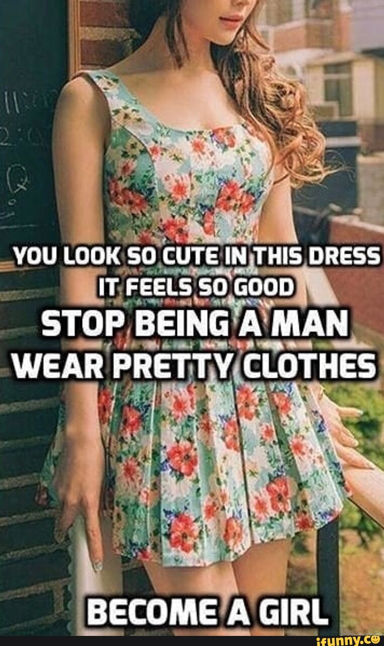 Captions Boys Wearing Girls Dresses