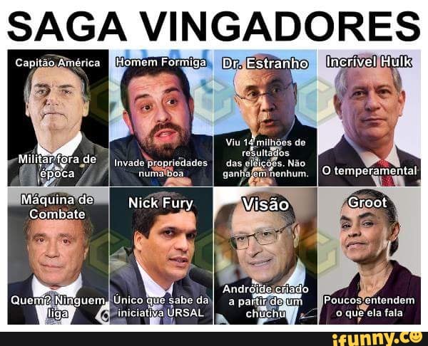 SAGA VINGADORES
(Ega