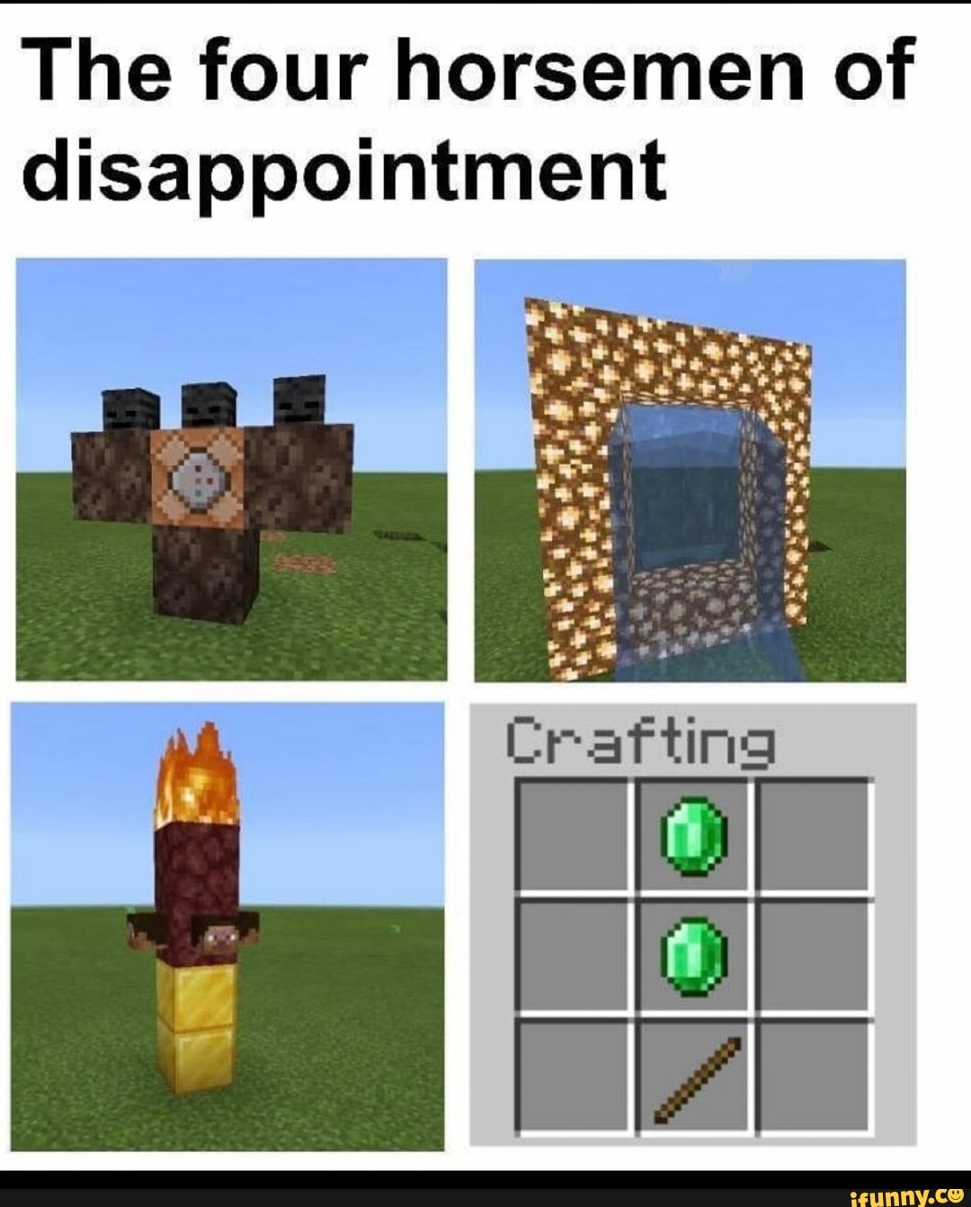The Four Horsemen Of Disappointment Ifunny