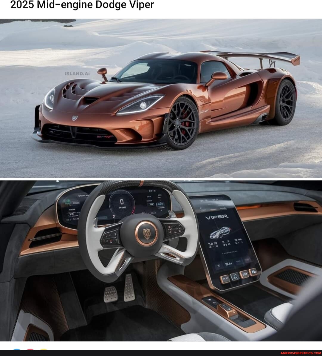 2025 Mid-engine Dodge Viper - America’s best pics and videos