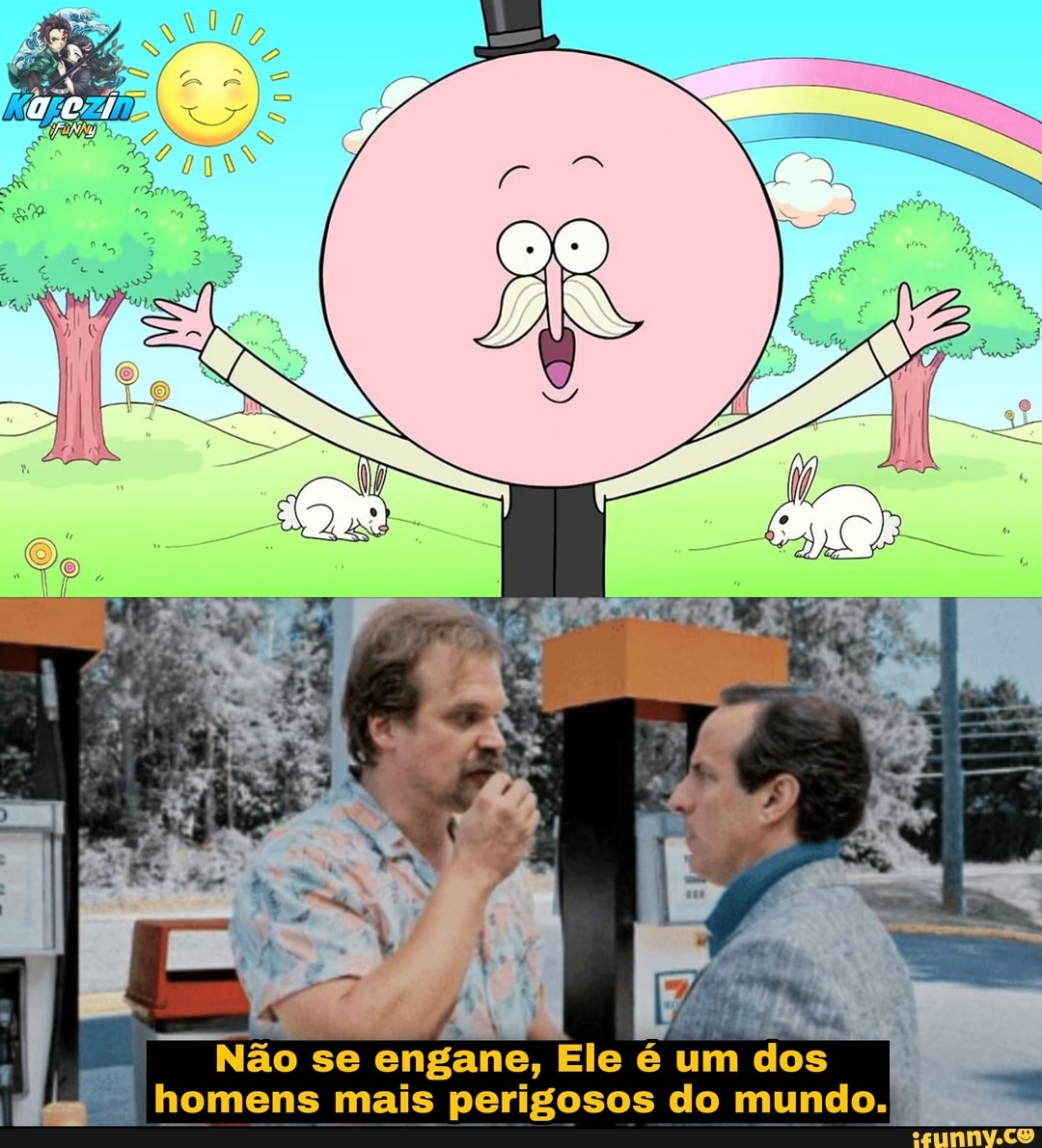 ei
Não se engane, Ele é um dos homens mais perigosos do mundo.