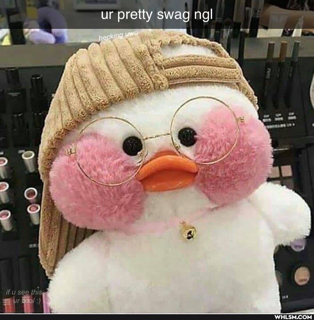 ur pretty swag ngl
this *