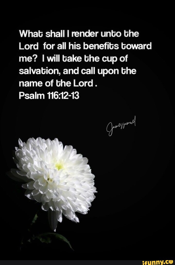 What Shall I Render Unto The Lord For All His Benefits Toward Me I   B048e60227b8ed02f5ded758dfa8cca1a4a21cdb55f3bedc7ff6179c5d43e8ac 1 