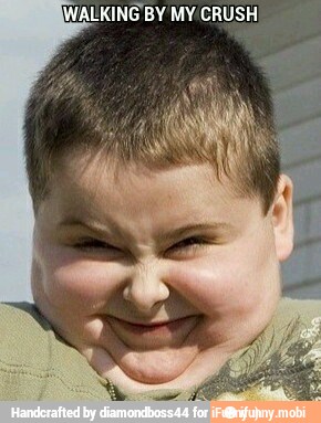 WALKING BY MY CRUSH,