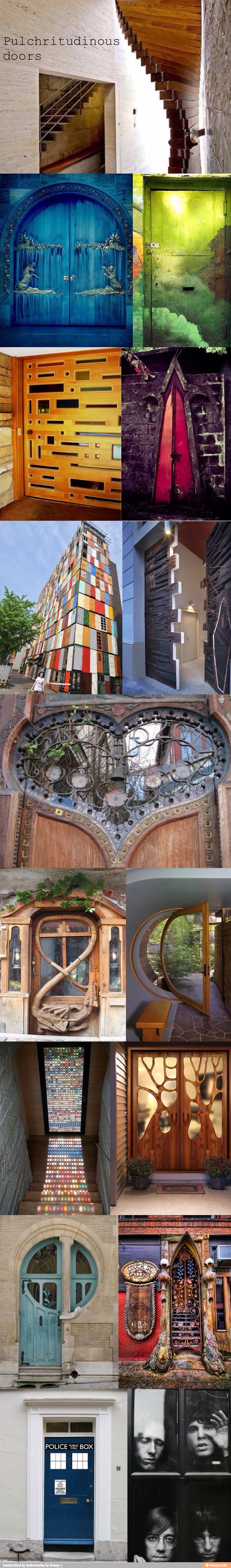 Pulchritudinous
doors