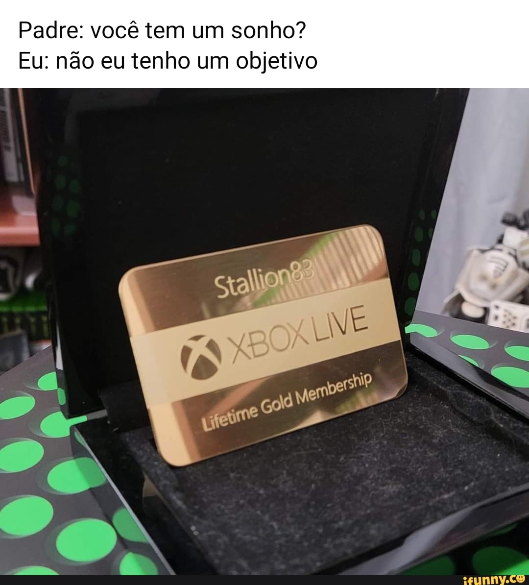 Padre: você tem um sonho?
Eu: não eu tenho um objetivo
NE