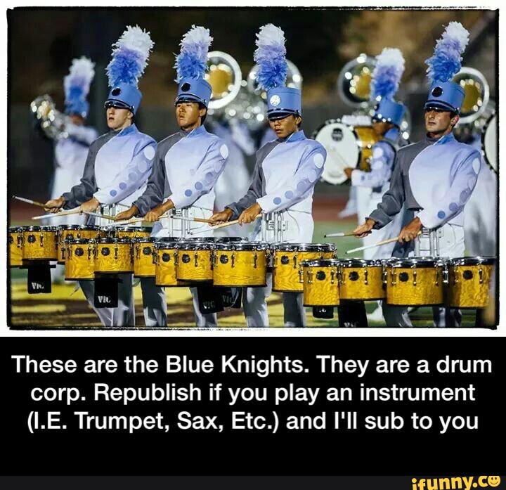 These are the Blue Knights. They are a drum
corp. Republish if you play an instrument
(l.E. Trumpet, Sax, Etc.) and I'll sub to you - These are the Blue Knights. They are a drum corp. Republish if you play an instrument (I.E. Trumpet, Sax, Etc.) and I'll sub to you
