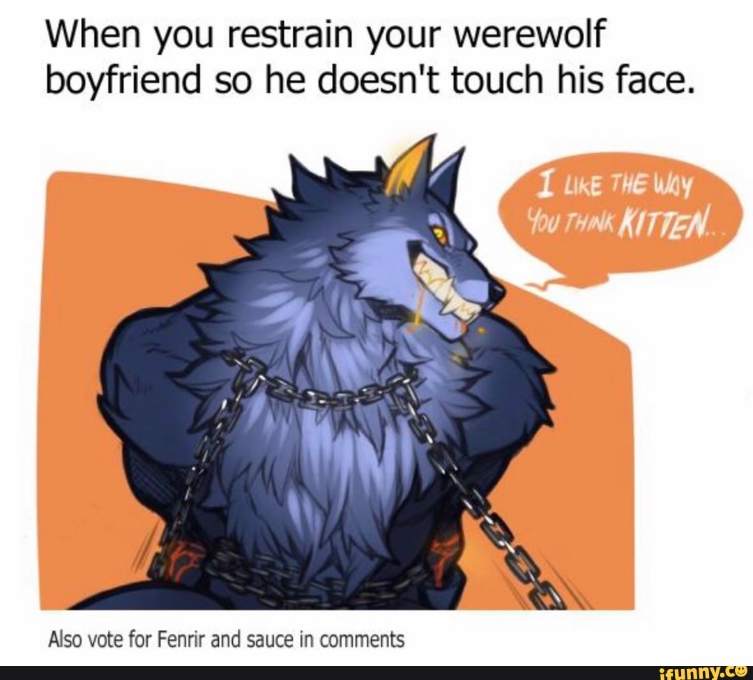 Werewolf looking in mirror meme - Best adult videos and photos