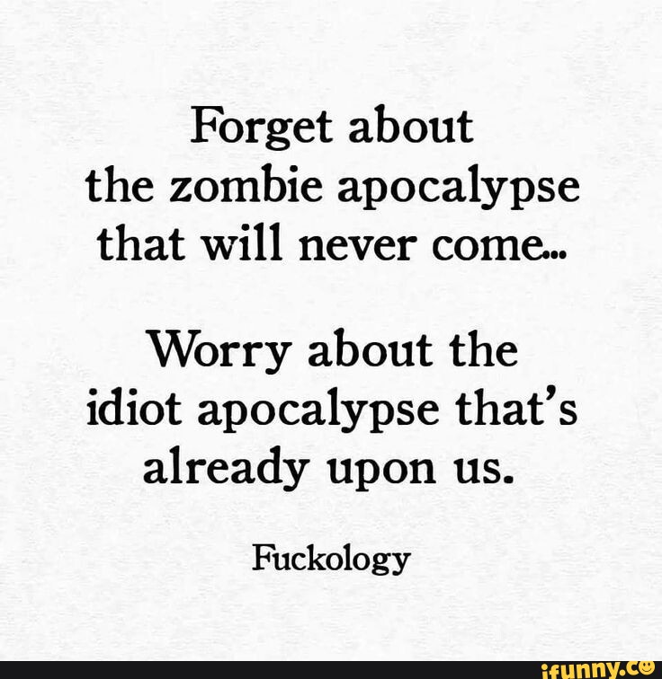 You Are an Idiot! - APOCALIPSIS