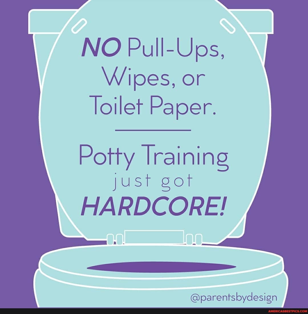 NO PullUps, Wipes, or Toilet Paper. Potty Training just got HARDCORE