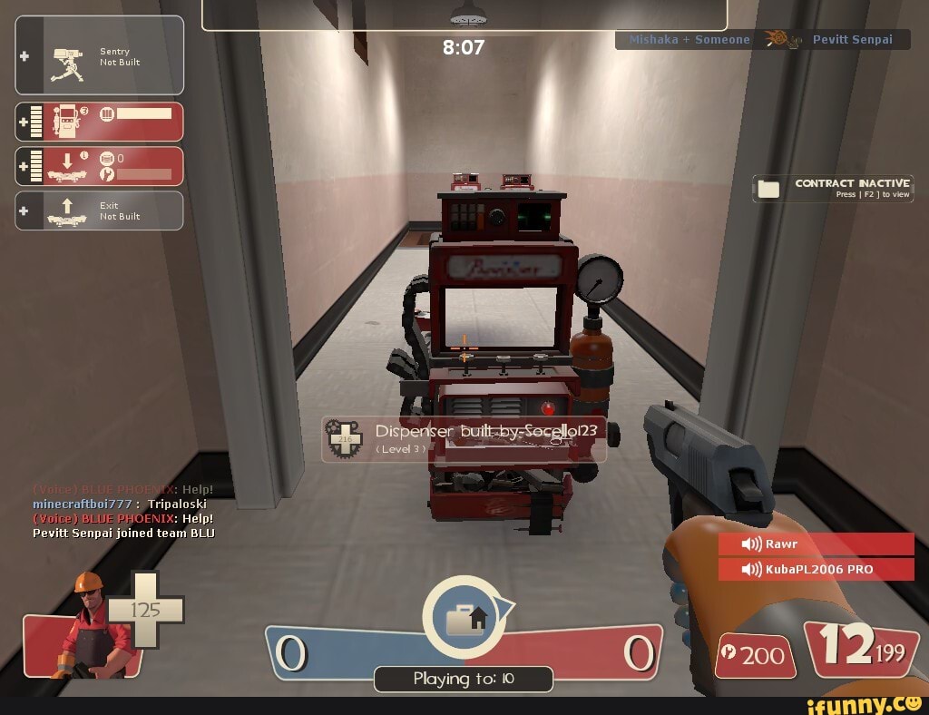 minecraftboi777 Tripaloski
: Help!
Pevitt Senpai joined team BLU