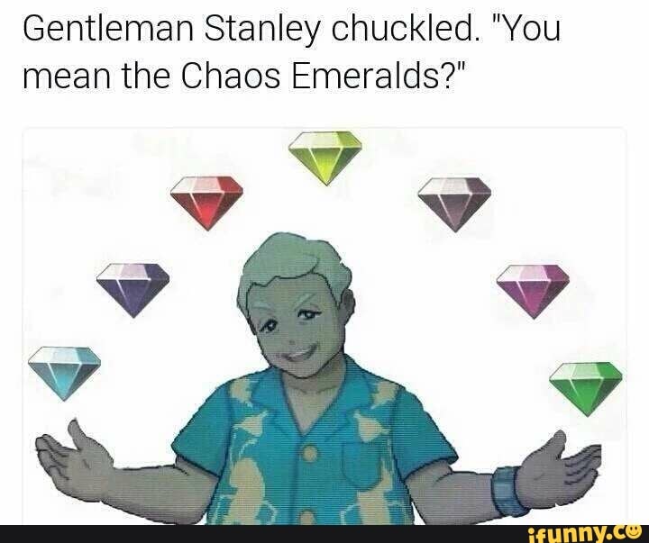 Do You Mean The Chaos Emeralds