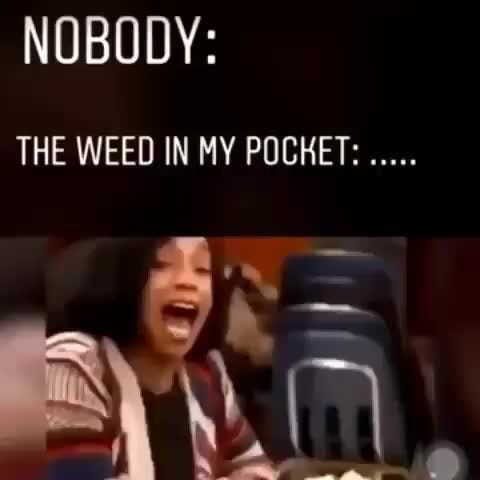 Nobody The Weed In My Pochet Ifunny