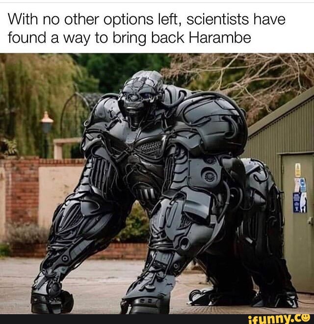 With no other options left, scientists have found a way to bring back Harambe