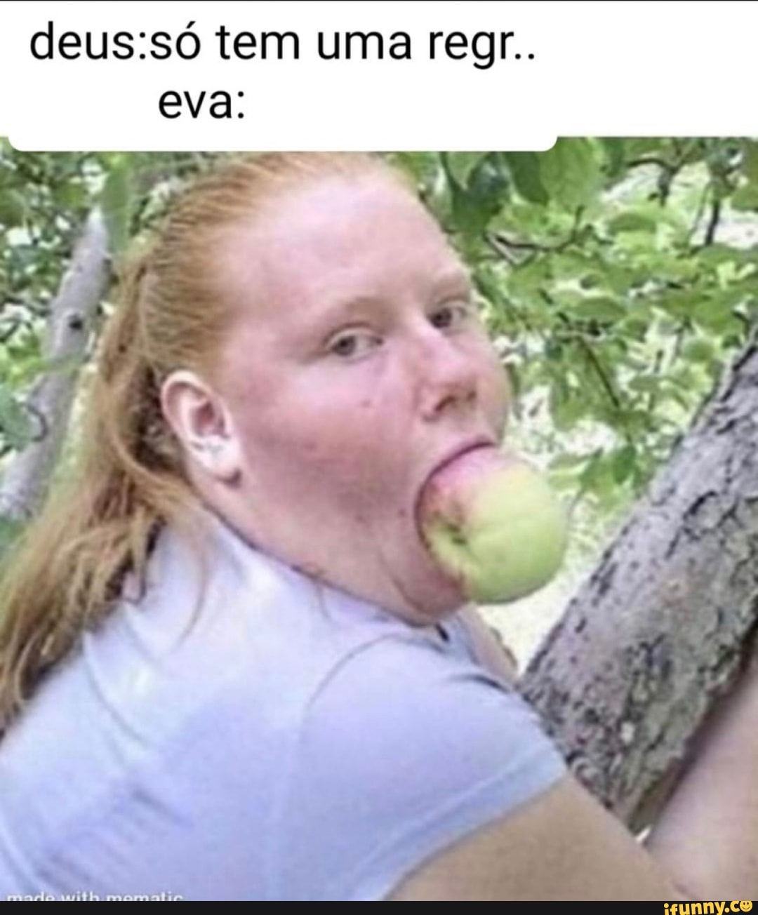 tem uma regr..
eva:
de