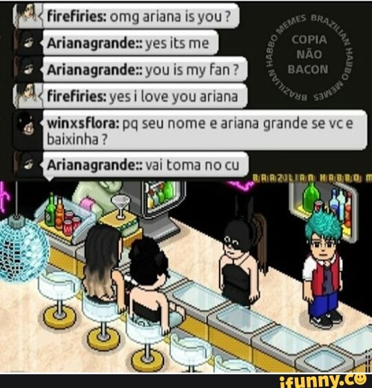 firefiries: ariana isyou? I yes tse anaes my an yourana Winxsflora: grande