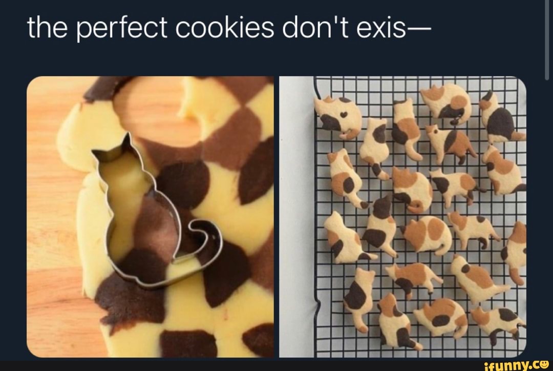 the perfect cookies don't exis-
Ch
