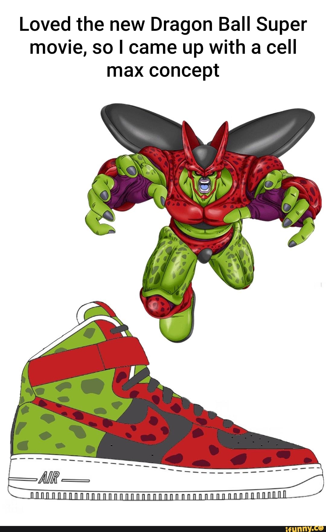 Loved the new Dragon Ball Super movie, so I came up with a cell max