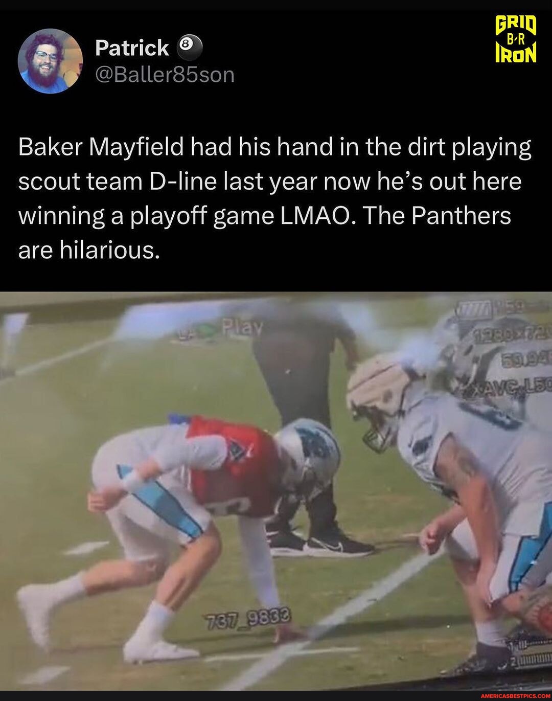 Baker is the definition of "whatever it takes" Patrick Baker Mayfield