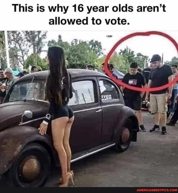 This is why 16 year olds aren't allowed to vote.